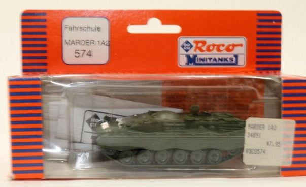 Roco 574 HO Minitanks Fahrschule Marder 1A2 Military Tank