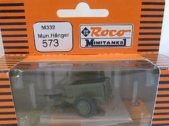 Roco 573 HO Minitanks M332 Mun Haunger Military Vehicle