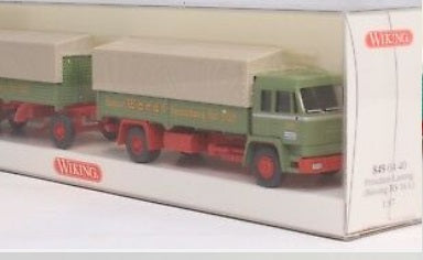 Wiking 849 04 40 HO Büssing BS-16 L Platform Truck "Adalbert Wandt Braunschw