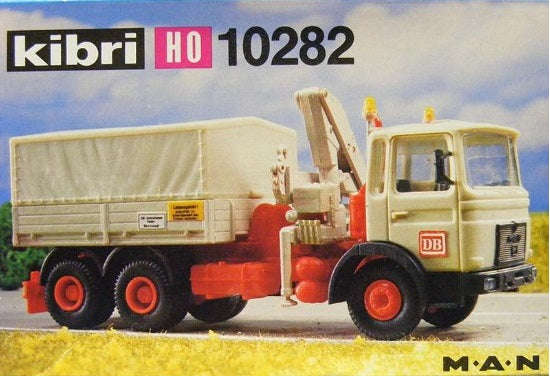 Kibri 10282 HO MAN Heavy Duty Truck with Crane Kit
