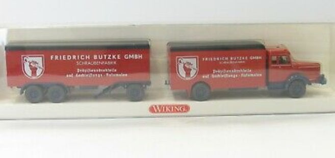 Wiking 8913741 HO Box Truck Krupp Titan Friedrich Butzke