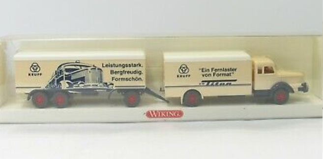 Wiking 8913941 HO Box Truck Krupp Titan