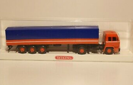 Wiking 8493938 HO Büssing BS 16 L Flatbed Truck