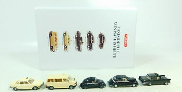 Wiking 99002 HO Taximodelle Von 1947 Bis Heute