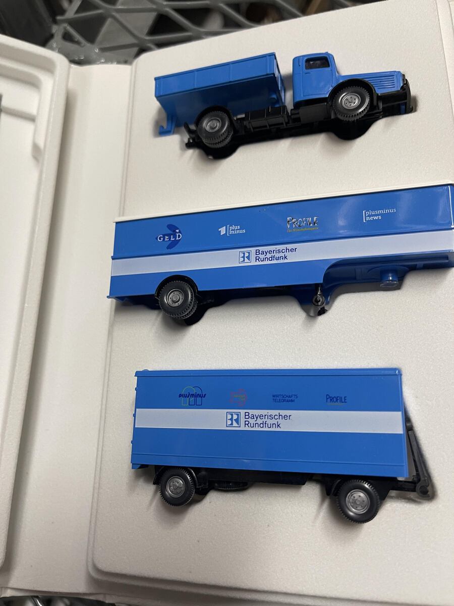 Wiking 99015 HO Bayerischer Rundfunk Set OVP Modell