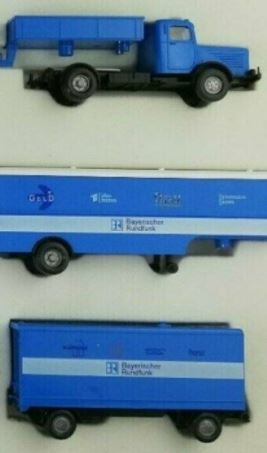 Wiking 99015 HO Bayerischer Rundfunk Set OVP Modell