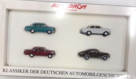 Wiking 99057 HO Classic German Automobile History Set