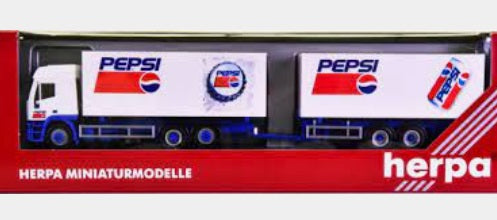 Herpa 185264 HO Pepsi Tractor Trailer