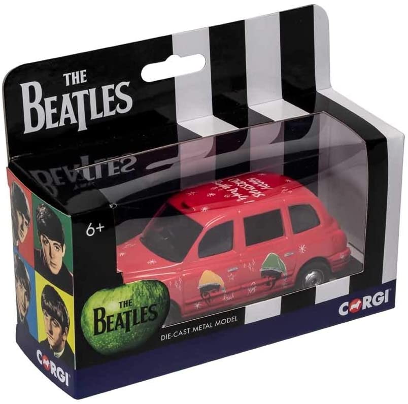 Corgi CC85933 1:36 The Beatles London Christmas Taxi Car