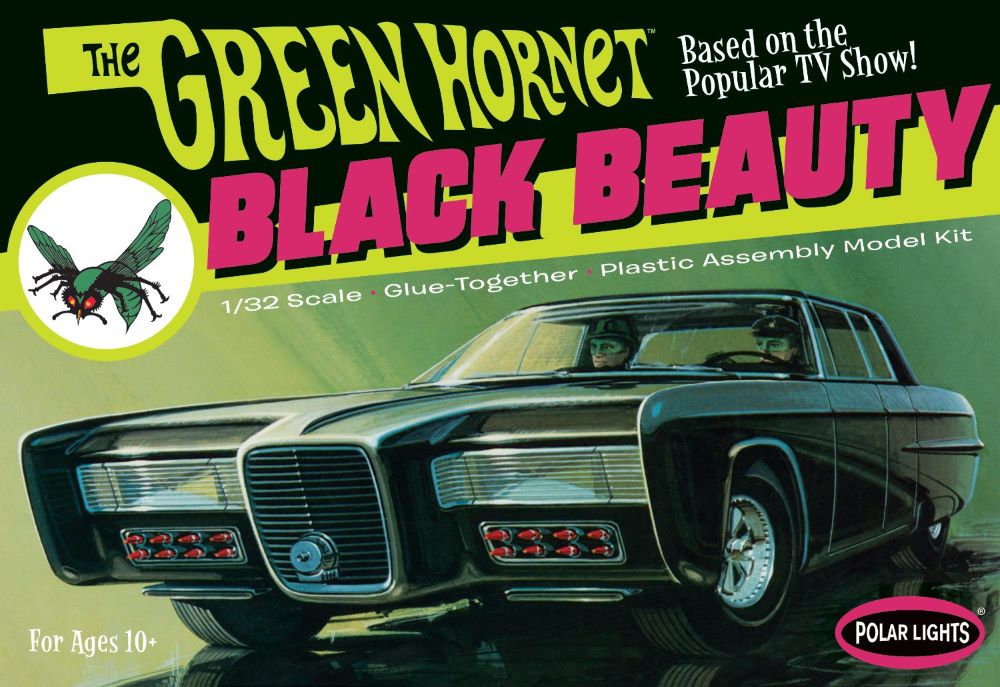 Polar Lights 994 1:32 Green Hornet Black Beauty Car Plastic Model Kit