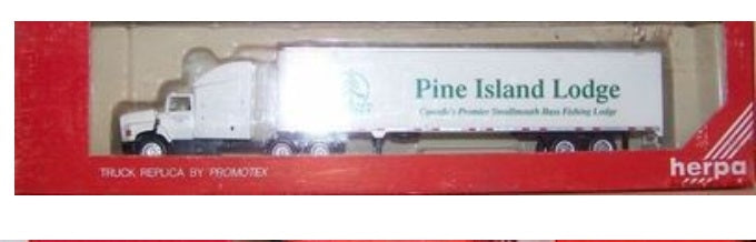 Herpa 5164 HO Pine Island Lodge Tractor Trailer