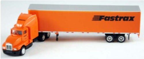 Herpa 499 HO Orange Fastrax Tractor Trailer