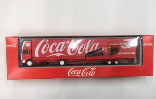 Herpa HO Coca-Cola Hand Grabbing Bottle Tractor Trailer