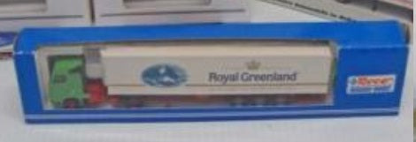 Roco 1574 HO Royal Greenland Volvo F12 Articulated Lorry Tractor Trailer