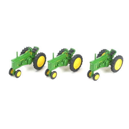 Athearn 10181 N John Deere 50 Series Tractor (Pack of 3)