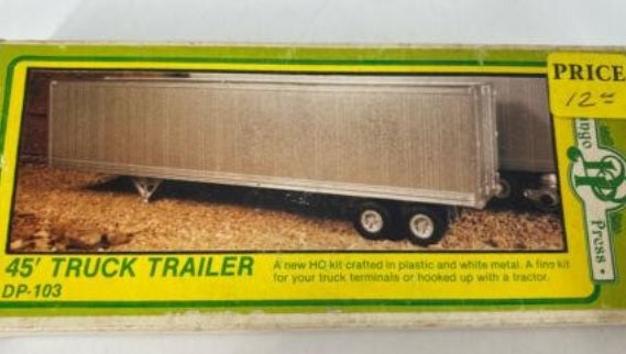 Durango Press DP-103 HO 45' Truck Trailer Kit