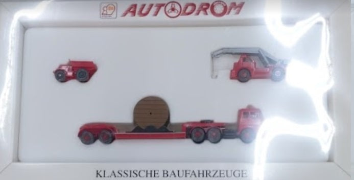 Wiking 80066 HO Autodrom Classic Construction Vehicles Set