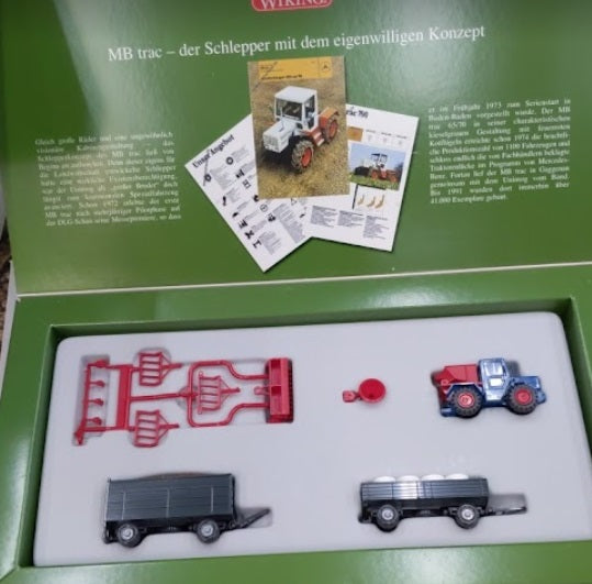 Wiking HO Edition with Contemporary Agricultural Machinery Set