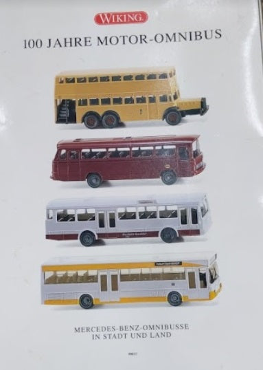 Wiking 99005 HO Mercedes Benz Buses in City and Country Set