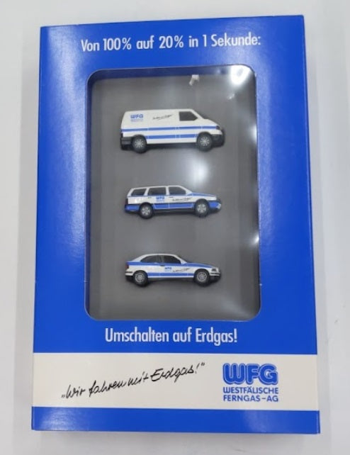 Wiking HO WFG Westfalische Ferngas-AG Set