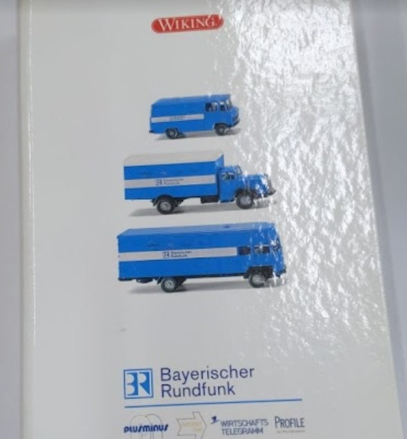 Wiking 99903 HO Bavarian Radio Business Transport Set