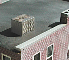 Micro Structures 200 N Scale Roof Top Air Conditioners Kit