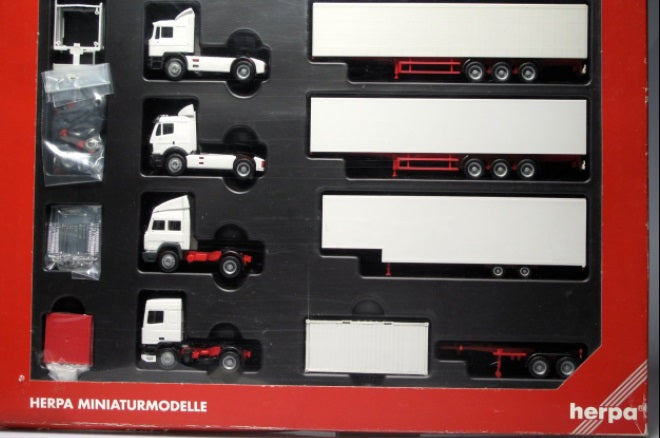 Herpa 050777 HO Creative Set 1 Tractor Trailers
