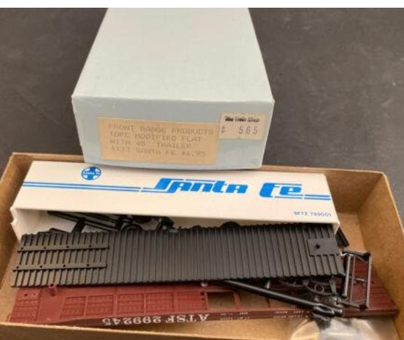 Front Range 4133 HO TOFC Modified Flat w/ 45' Trailer Sante Fe 2 Unit Kit