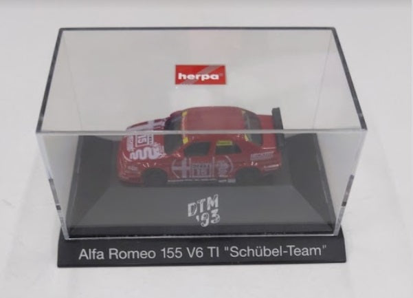 Herpa HO #15 1993 Alfa Romeo 155 V6 TI "Schubel-Team