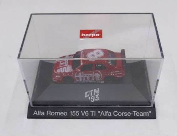 Herpa HO #8 1993 Alfa Romeo 155 V6 TI "Alfa Corse-Team" Racing