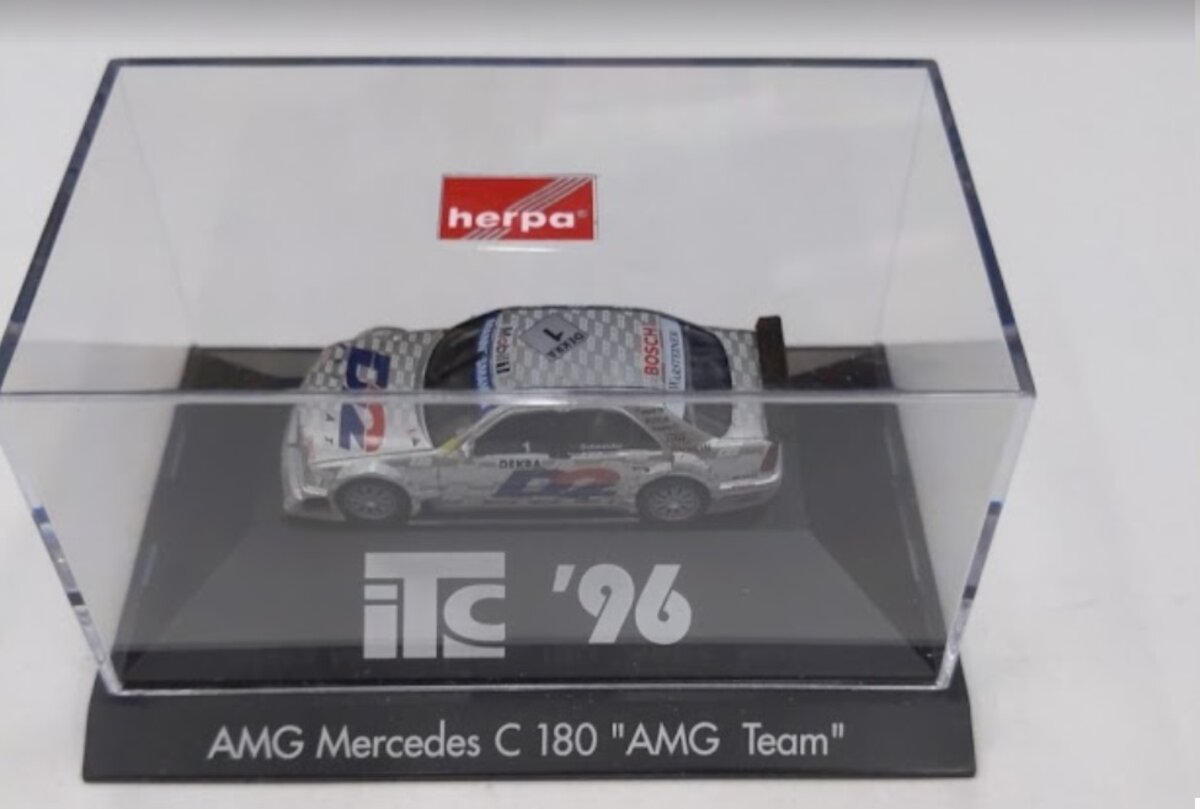 Herpa HO #1 1996 AMG Mercedes C 180 "AMG Team" Racing