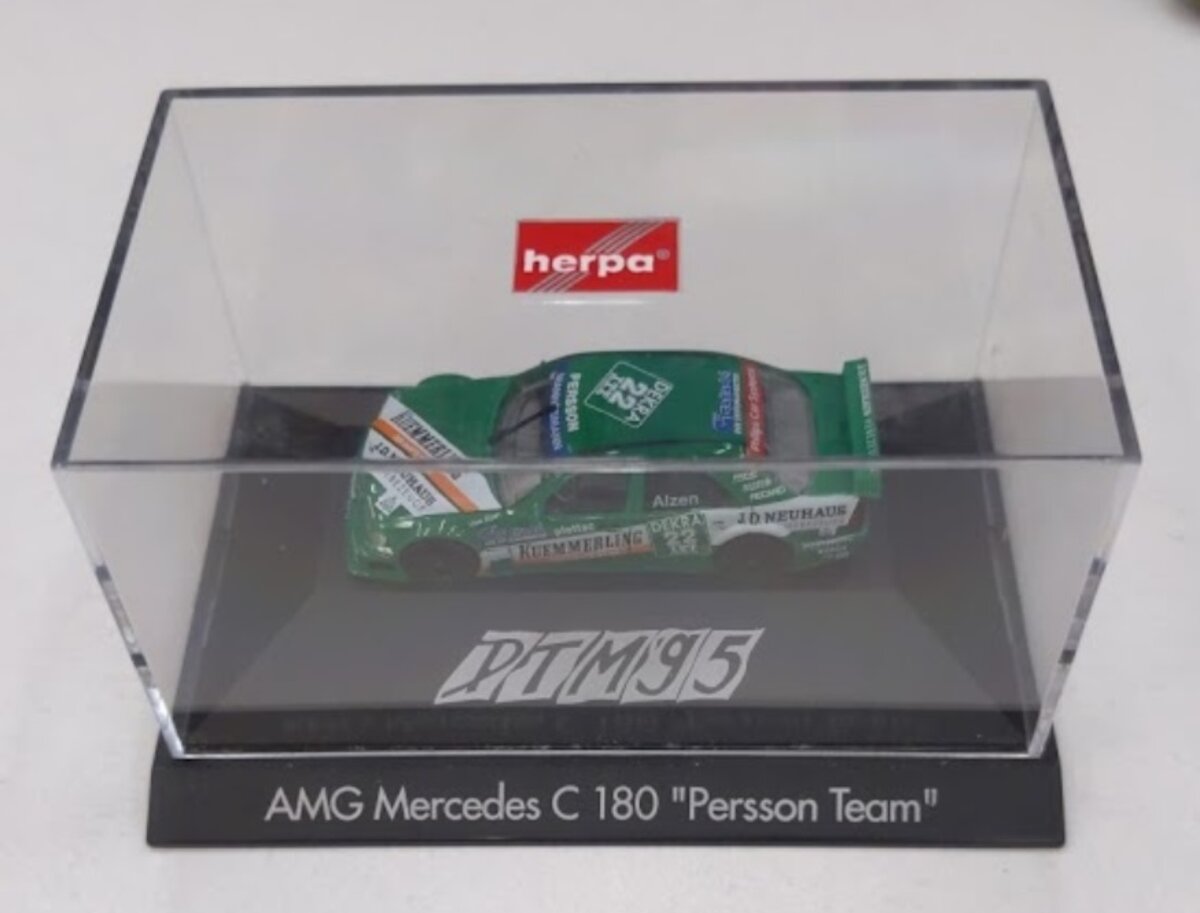 Herpa HO #22 1995 AMG Mercedes C 180 "Persson Team" Racing