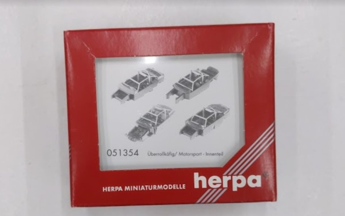 Herpa 051354 HO Roll Cage Kit for Motor Sport Racing Cars
