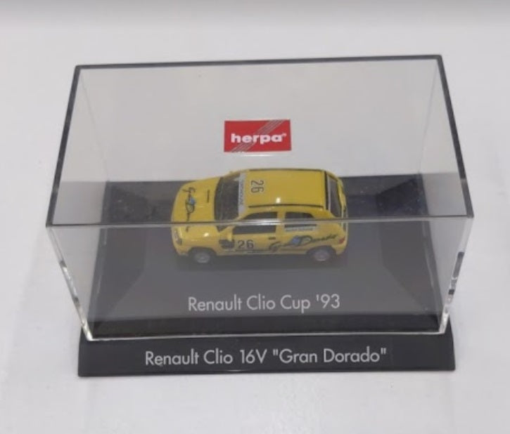 Herpa #26 HO #26 1993 Renault Clio 16V "Gran Dorado