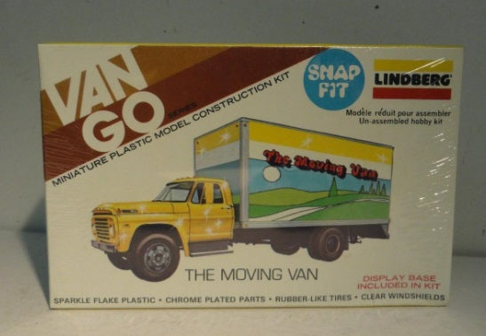 Lindberg 1082 HO Van Go The Moving Van Kit
