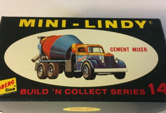 Lindberg 14 HO Mini-Lindy 1968 Cement Mixer Kit