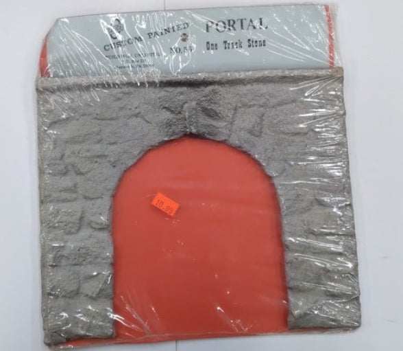 Building Unlimited 56 O Scale Portal One Track Stone