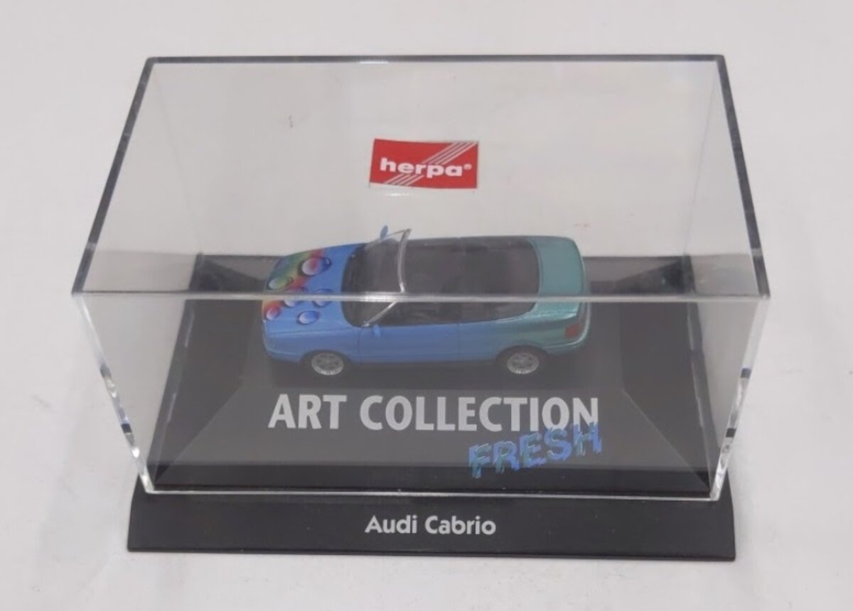 Herpa HO Art Collection Audi Cabrio "Fresh