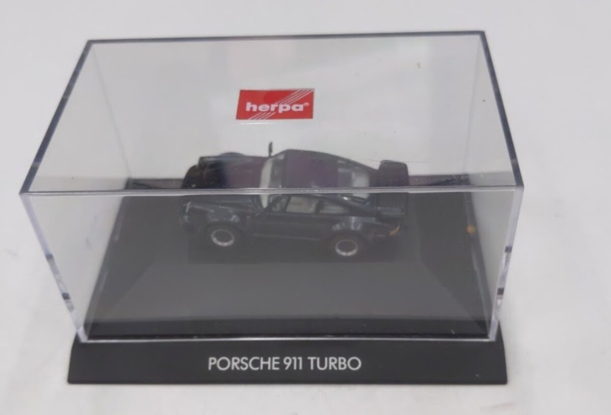Herpa porsche 911 turbo HO Black Porsche 911 Turbo