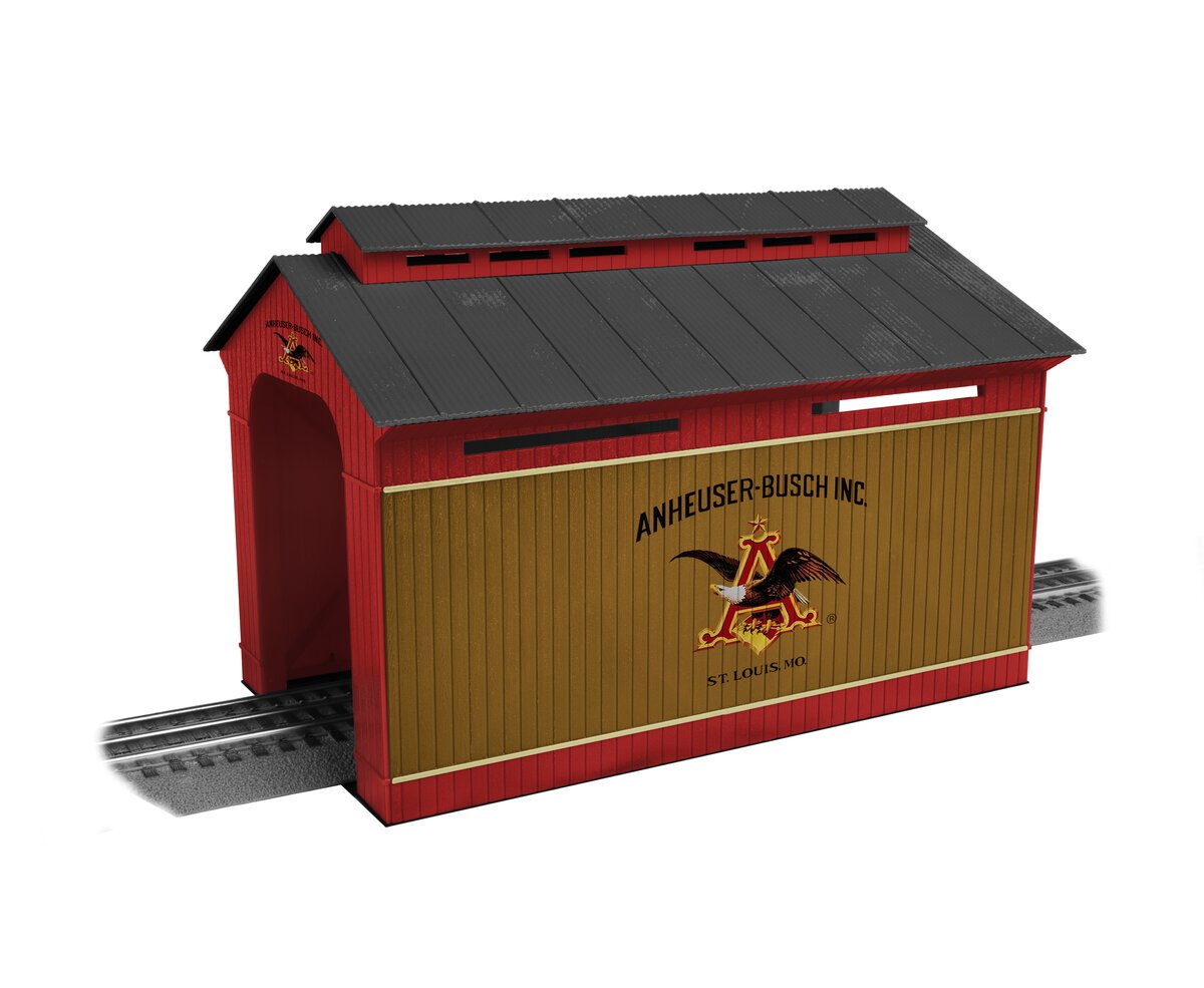 Lionel 2130090 O Anheuser Busch Covered Bridge