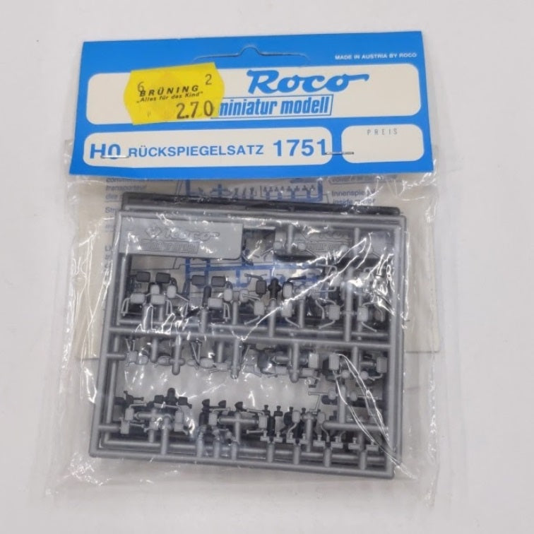 Roco 1751 HO Rearview Mirror Set