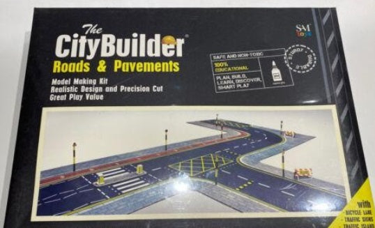 City Builder O Gauge Road and Pavements Kit