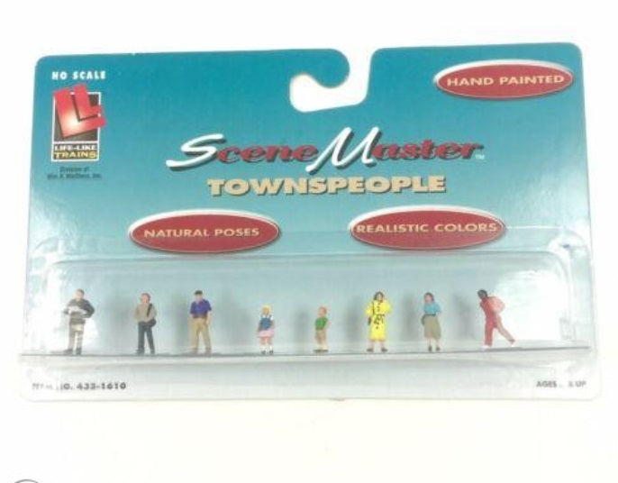 Life Like 433-1610 HO Towns People