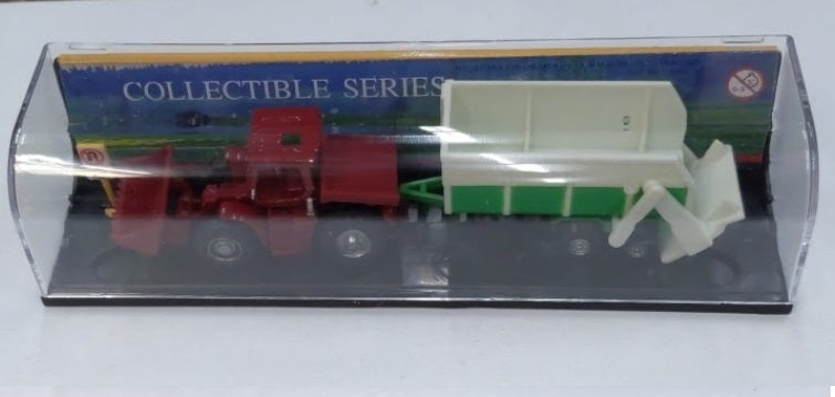 Smart Toys 20547 HO Red Plow w/ Trailer Collectible Series