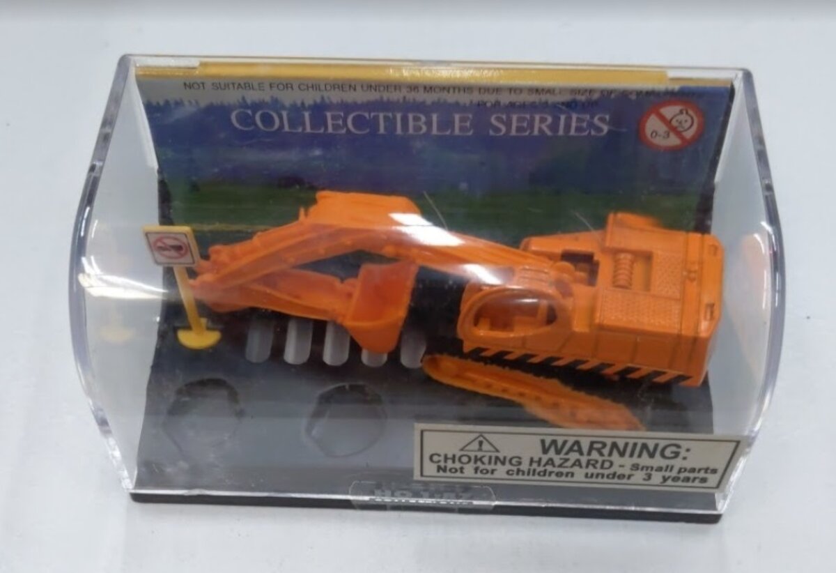 Smart Toys 20537 HO Orange Bulldozer Collectible Series