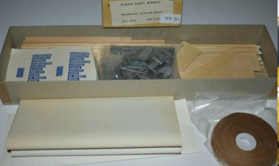 Gloor Craft 403 HO Haydenton Covered Depot Kit