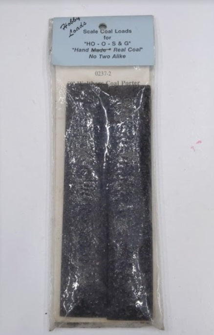Hobby Loads 0237-2 HO Coal Loads 50' Walthers Coal Porter