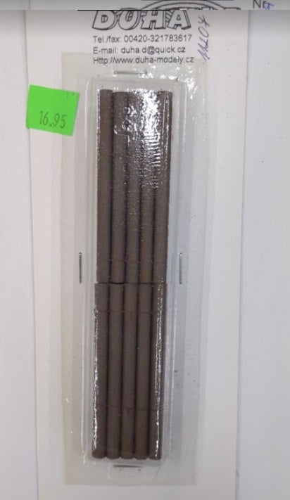 Duha 11207 HO Scale Loads Rusty Long Pips & Half Stack Pipes