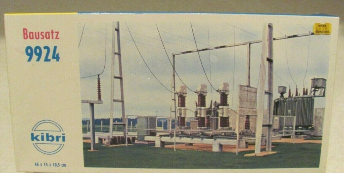 Kibri 9924 HO Power Station Building Kit