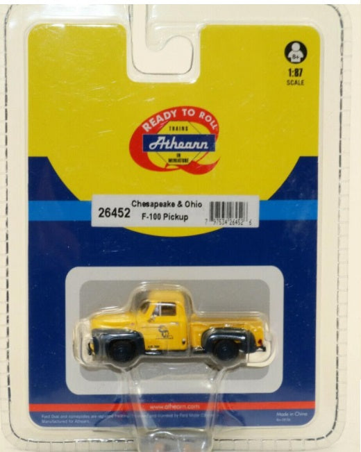 Athearn 26452 HO Chesapeake & Ohio F-100 Pickup